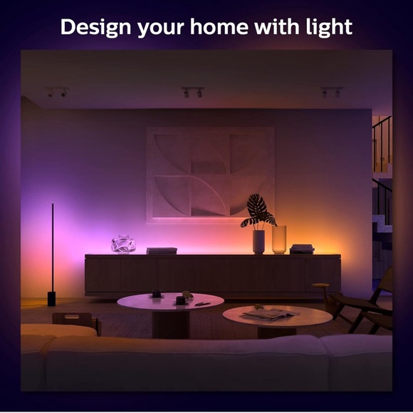 NIB Phillips Hue gradient light 6ft with bridge and base kit smart led strip - Picture 3 of 8